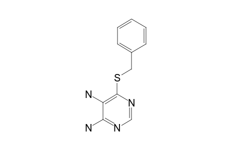 4-(benzylthio)-5,6-diaminopyrimidine