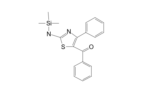 (2-Amino-4-phenyl-1,3-thiazol-5-yl)(phenyl)methanone, N-tms