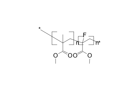 Poly(methyl methacrylate-co-methyl alpha-fluoroacrylate)