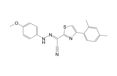 2-thiazoleacetonitrile, 4-(2,4-dimethylphenyl)-alpha-[(4-methoxyphenyl)hydrazono]-