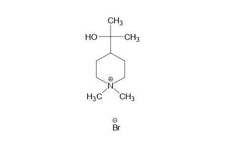 1,1-DIMETHYL-4-(1-HYDROXY-1-METHYLETHYL)PIPERIDINIUM BROMIDE