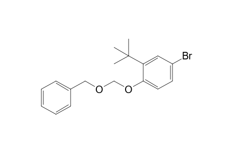 1-[(Benzyloxy)methoxy]-4-bromo-2-(t-butyl)benzene