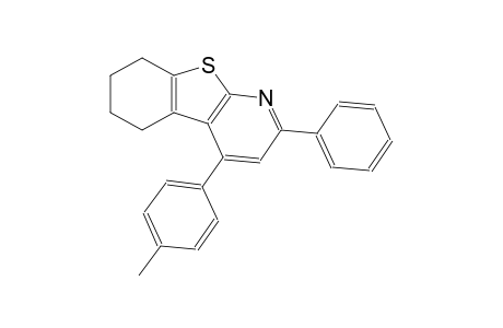 4-(4-methylphenyl)-2-phenyl-5,6,7,8-tetrahydro[1]benzothieno[2,3-b]pyridine