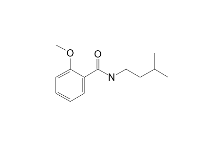 Benzamide, 2-methoxy-N-3-methylbutyl-