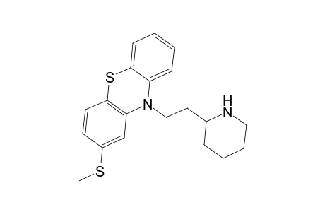 2-(Methylsulfanyl)-10-[2-(2-piperidinyl)ethyl]-10H-phenothiazine