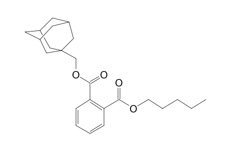 Phthalic acid, 1-adamantylmethyl pentyl ester