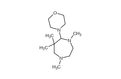 hexahydro-5-morpholino-1,4,6,6-tetramethyl-1H-1,4-diazepine