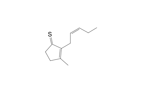 3-Methyl-2-(Z-2-pentenyl)-2-cyclopentene-1-thione