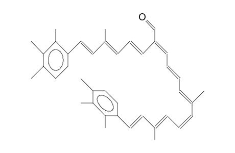 13-cis-(all-E)-Renierapurpurin-20-al