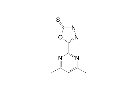 5-(4,6-DIMETHYL-2-PYRIMIDINYL)-1,3,4-OXADIAZOLE-2-THIONE