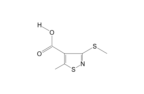 5-METHYL-3-(METHYLTHIO)-4-ISOTHIAZOLECARBOXYLIC ACID