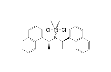 [(1S,1'S)-BIS-[1-(NAPHTHYL)-ETHYL]-AMINE]-TRANS-DICHLORO-ETHYLENE-PLATINIUM-II