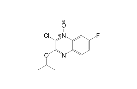 2-Chloro-7-fluoro-3-(isopropyloxy)quinoxaline 1-Oxide