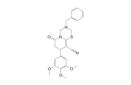 2H,6H-pyrido[2,1-b][1,3,5]thiadiazine-9-carbonitrile, 3,4,7,8-tetrahydro-6-oxo-3-(phenylmethyl)-8-(3,4,5-trimethoxyphenyl)-