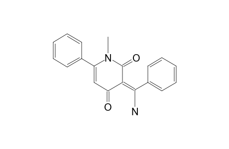 4-Hydroxy-3-(alpha-iminobenzyl)-1-methyl-6-phenylpyridin-2(1H)-one