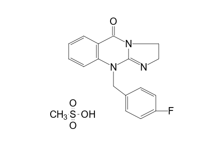 2,10-dihydro-10-(p-fluorobenzyl)imidazo[2,1-b]quinazolin-5(3H) one, methanesulfonate(1:1)