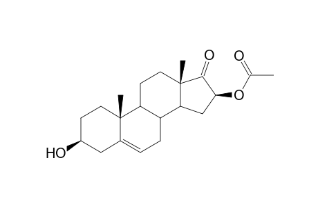 3.beta.-Hydroxy-17-oxoandrost-5-en-16.beta.-yl acetate