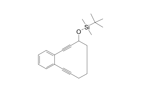 7-[(Tert-butyldimethylsilyl)oxy]-3,4-benzocyclodec-3-ene-1,5-diyne