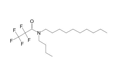 Pentafluoropropionamide, N-butyl-N-decyl-