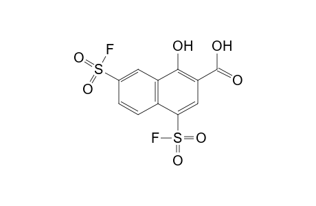 4,7-bis(fluorosulfonyl)-1-hydroxy-2-naphthoic acid