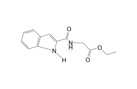 N-[(indol-2-yl)carbonyl]glycine, ethyl ester