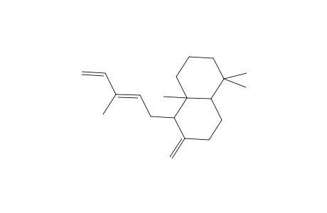 Naphthalene, decahydro-1,1,4a-trimethyl-6-methylene-5-(3-methyl-2,4-pentadienyl)-, [4aS-(4a.alpha.,5.alpha.,8a.beta.)]-