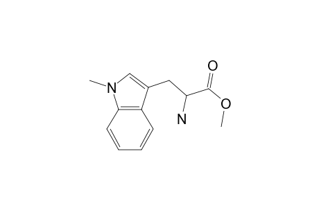 L-Tryptophan, N(1)-methyl-, methyl ester