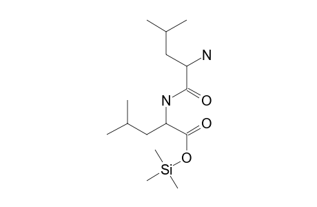 Leucylleucine, tms derivative