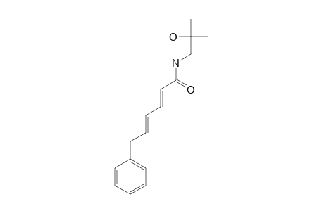 N-(2-HYDROXY-2-METHYLPROPYL)-6-PHENYL-2-(E),4-(E)-HEXADIENAMIDE