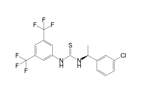 (S)-1-(3,5-Bis(trifluoromethyl)phenyl)-3-(1-(3-chlorophenyl)ethyl)thiourea