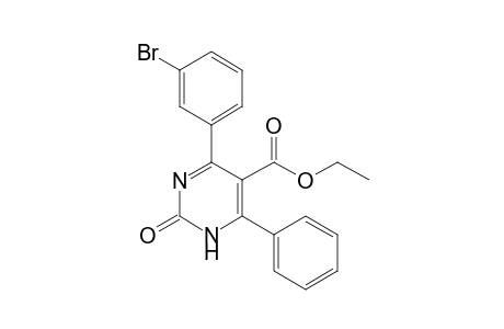 Ethyl 4-(3-bromophenyl)-1,2-dihydro-2-oxo-6-phenylpyrimidine-5-carboxylate