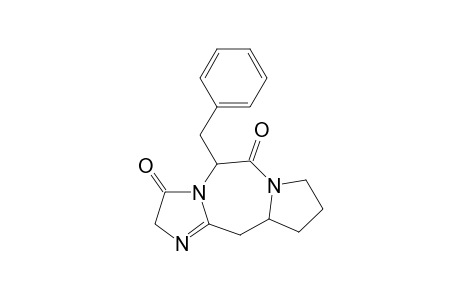 2-Benzyl-3,13-dioxo-1,4,11-triazatricyclo[8.3.0.0(4,8)]tridec-10-ene