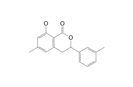 8-Hydroxy-6-methyl-3-(m-tolyl)-3,4-dihydro-isochroman-1-one