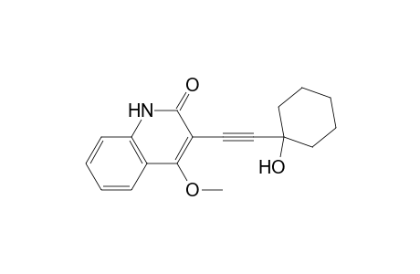 3-(3-HYDROXY-2-CYClOHEXYL-ETHYNYL)-4-METHOXY-2(1H)-QUINOLINONE