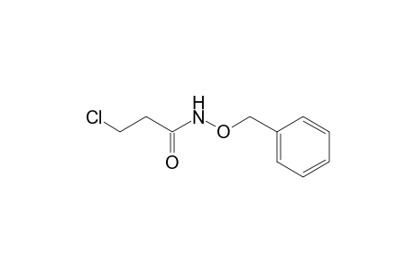 N-(benzyloxy)-3-chloropropionamide