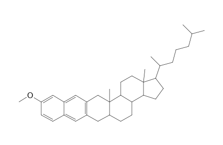 Cholest-2-eno[2,3-b]naphthalene, 7'-methoxy-
