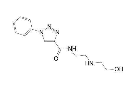 1-Phenyl-1H-(1,2,3)-triazole-N-{[2'-(hydroxyethoxy)ethylamino]ethyl}-4-carboxamide