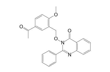 3-[(5-acetyl-2-methoxybenzyl)oxy]-2-phneyl-4(3H)-quinazolinone