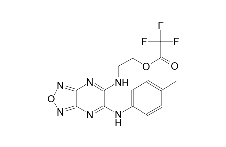 acetic acid, trifluoro-, 2-[[6-[(4-methylphenyl)amino][1,2,5]oxadiazolo[3,4-b]pyrazin-5-yl]amino]ethyl ester