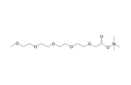 3,6,9,12,15-Pentaoxahexadecanoic acid, tms derivative