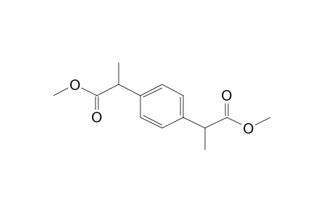2-[4-(1-methoxy-1-oxopropan-2-yl)phenyl]propanoic acid methyl ester