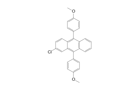 9,10-Bis(4-methoxyphenyl)-2-chloroanthracene