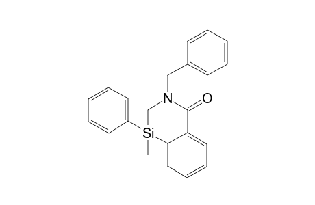 1-Benzyl-4-phenyl-4-methyl-4-sila-3,4,4a,5-tetrahydro-2H-isoquinolin-1-one