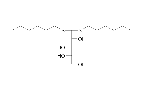 d-Lyxose, dihexyl mercaptal