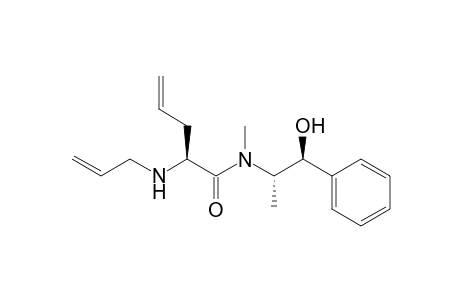 (S)-2-(Allylamino)-N-[(1S,2S)-1-hydroxy-1-phenylpropan-2-yl]-N-methylpent-4-enamide