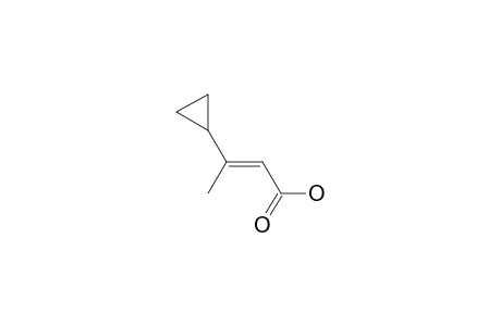 (E)-3-cyclopropylbut-2-enoic acid