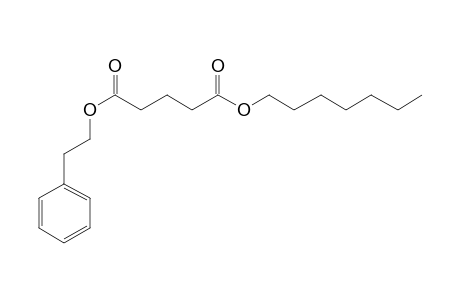 Glutaric acid, heptyl phenethyl ester