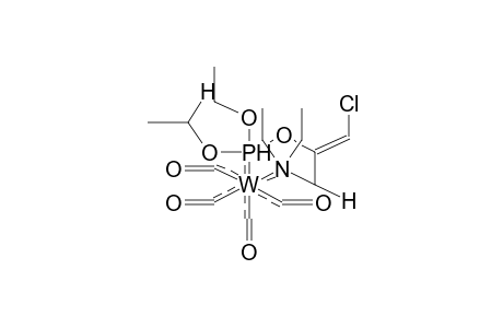 TETRACARBONYL[DIETHYL(1-N,N-DIETHYLAMINOMETHYL-2-CHLOROVINYL)PHOSPHITE]TUNGSTEN