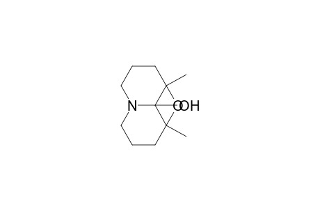 8bH-Oxeto[2,3,4-ij]quinolizin-8b-ol, octahydro-1a,8a-dimethyl-, (1a.alpha.,8a.alpha.,8b.alpha.)-