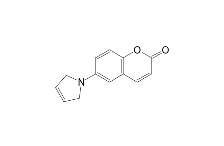 6-(2,5-Dihydro-1H-pyrrol-1-yl)-2H-chromen-2-one